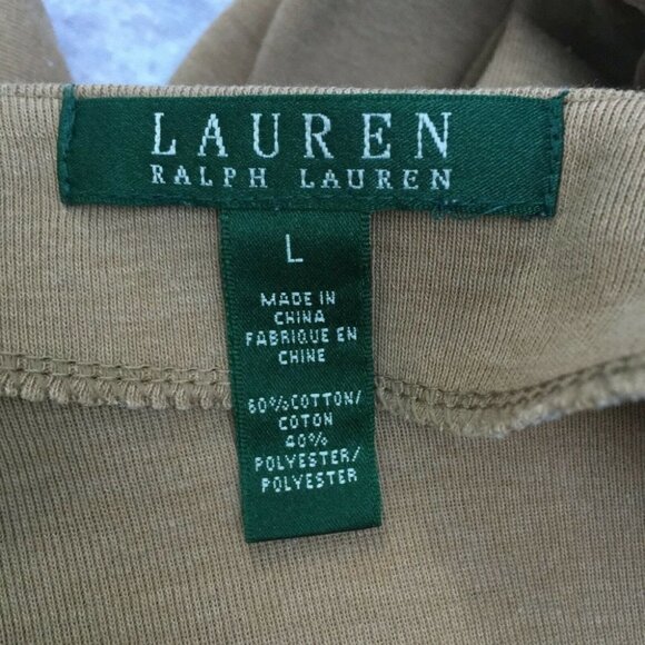 LAUREN RALPH LAUREN Brown Beaded Embellished Knit - Picture 5 of 5